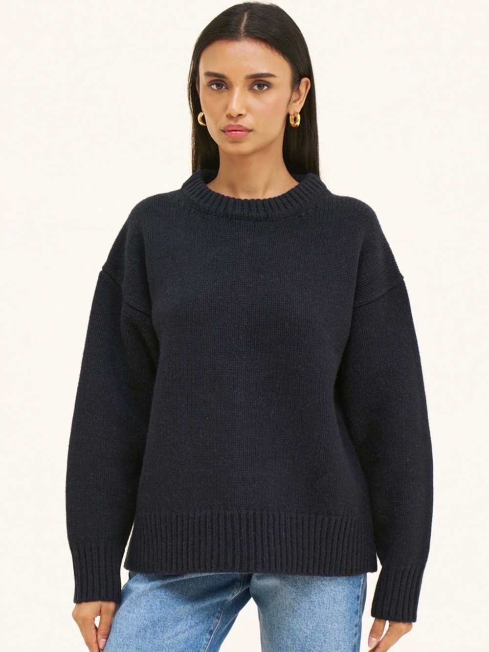 Sisterhood Evelyn Sweater in Navy